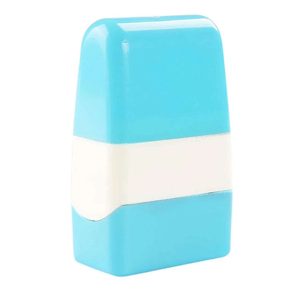 Nový samobarvící váleček na mazání identifikačních údajů Kódový eliminátor Bezpečnostní stírací váleček pro skrytí osobních údajů Ochrana dat Ochrana soukromí