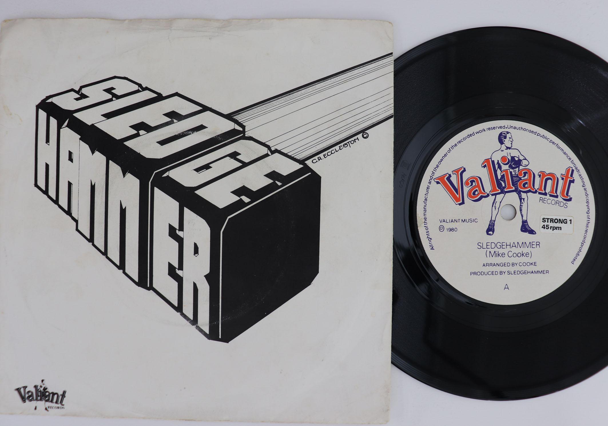 

7inch Record SLEDGEHAMMER Sledgehammer Feel Good STRONG1 VALIANT 1980 UK Metal Used