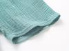 Kids' Cotton-Linen Summer Set: Short Sleeve Top & Shorts - Unisex Baby and Toddler Two-Piece Solid Color