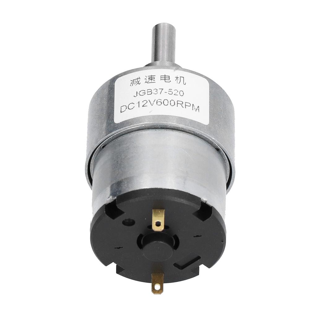 JGB37?520 12V 600RPM DC Worm Gear Motor Turbo Reducer Shaft for Window Door Opener