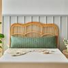 new quilted chemical fiber washed cotton long pillow football grid integrated pillow household double single couple pillow