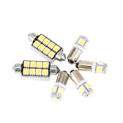 6pcs Led Smd Interior Light