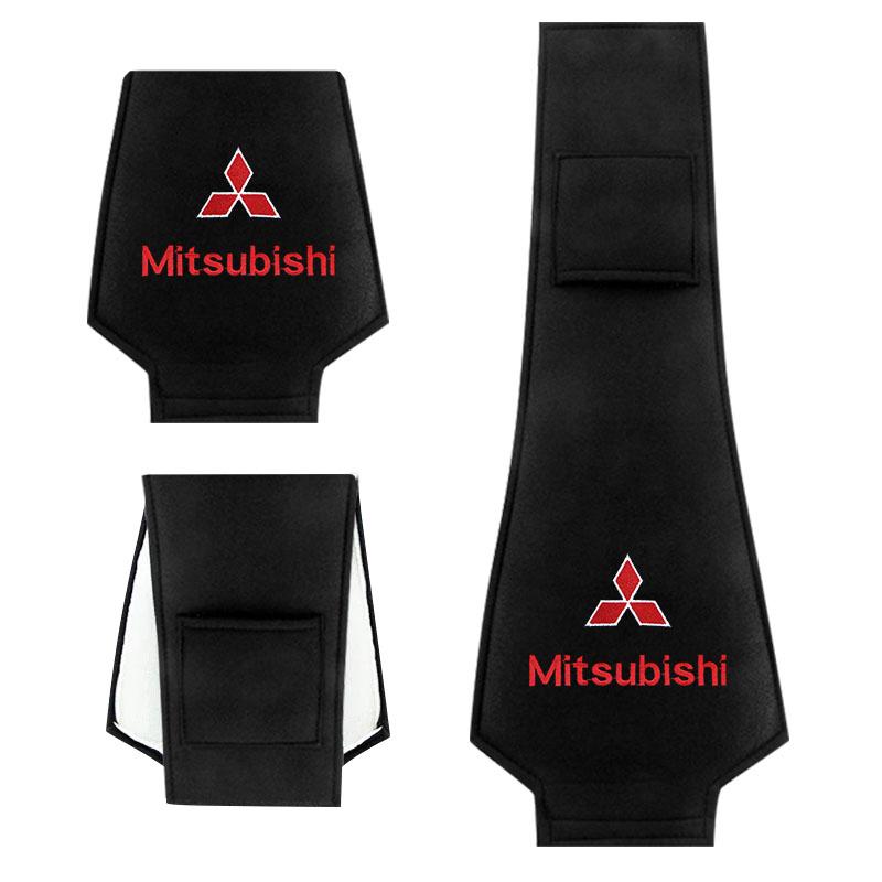 Car Seat Back Headrest Pillow Storage Bag Dustproof Cover for Mitsubishi Outlander Lancer 10 9 ASX L200 Pajero Center Hub Cap