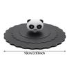 Silicone Cup Lid Dustproof Tea Coffee Cup Lid, Home Cartoon Cup Lid Decoration, Cute and Reusable Glass Cup Lid