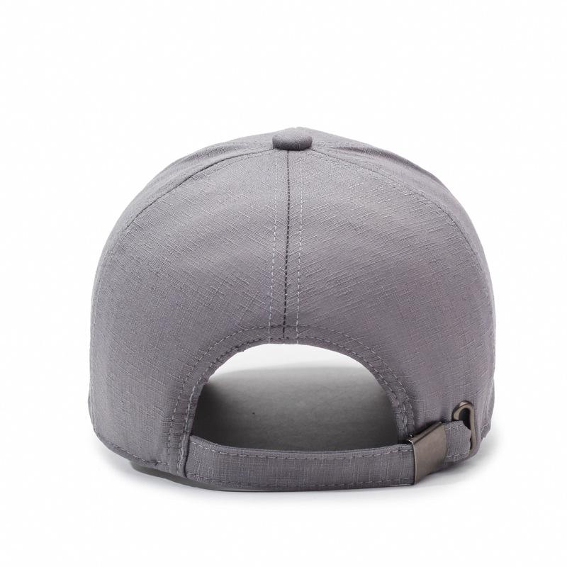 Middle-Aged Men's Baseball Cap Sun Hat Long Brim Cap Old Man Hat