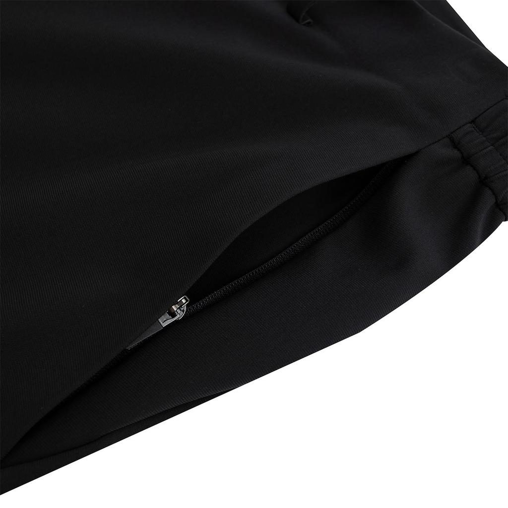 Anta Champion Glory All-Weather Series Mens Long Pants 2025 Winter Knitted Sports Pants Men bottoms Basic-Black 152540302-2