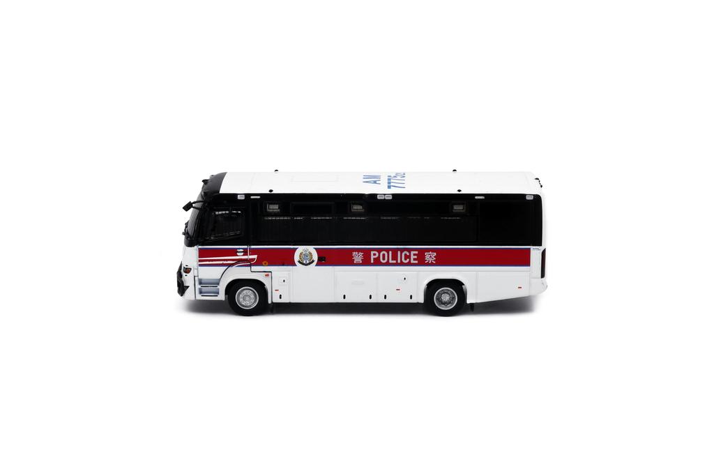 Tiny City Scale Atego Police Tactical Bus Diecast Model Car 1/76 Mercedes-Benz