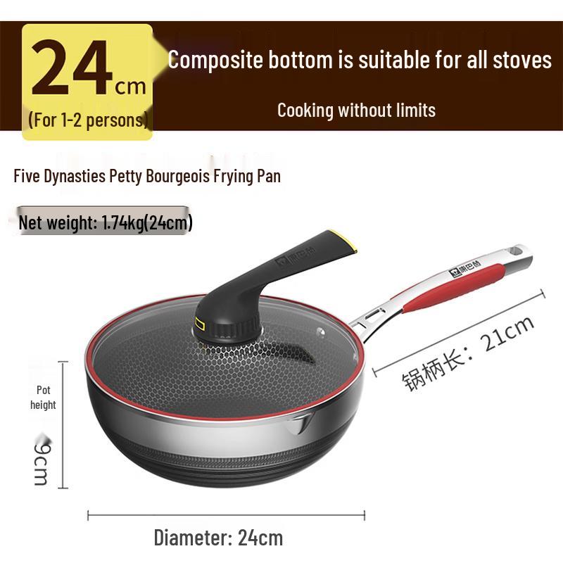 KOBACH 5th Gen 316L Stainless Steel Non-stick Wok