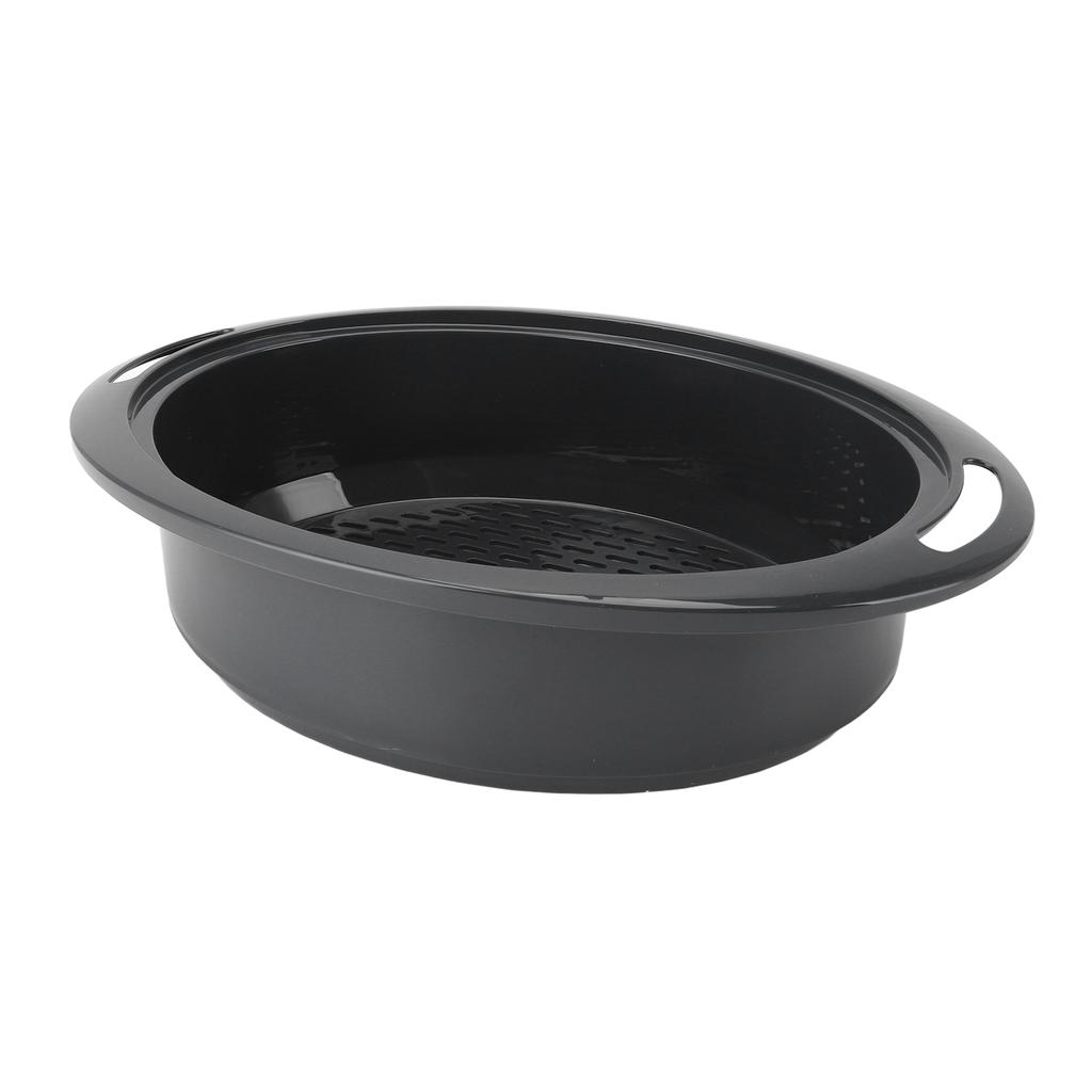 Dampfpfanne, vertieftes, hitzebeständiges Ersatz-PP-Dampftablett mit Griffen für Thermomix TM6 TM5