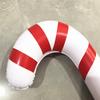 Bâton de marche gonflable du Père Noël Accessoires de fête Bâton à suspendre pour sapin de Noël PVC Léger Portable pour fournitures festives