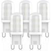 Ampoule LED G9 - RuLEDne - 2W - Blanc Froid 6000K - Pack De 5 - Économie D'énergie