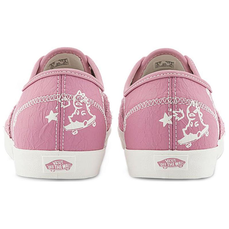 Vans Hirono X  Authentic Low Pro Comfortable Versatile Low Top Skate Shoes Unisex Sneakers Pink VN000D04BO9