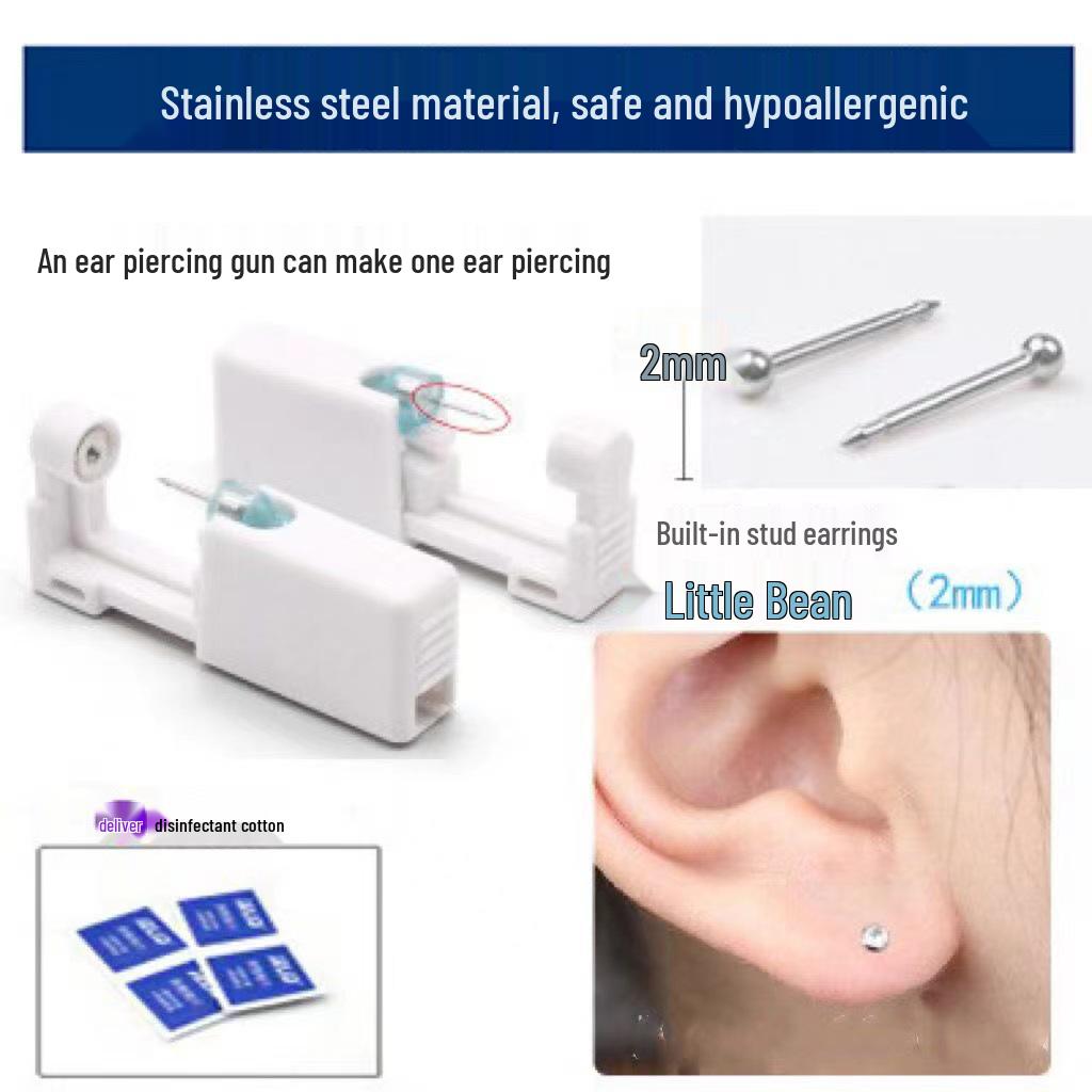 Second Gen Sterile Disposable Ear Piercing Tool Set