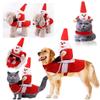 Disfraz para mascotas, disfraz para perros, traje para mascotas, estilo jinete vaquero, disfraz para perros pequeños, medianos y grandes, ropa de Halloween