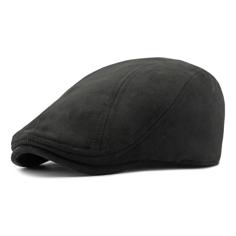 Fashion Berets Men Women Spring Autumn Suede Hats Herringbone Flat Cap Classical Artist Painter Hat Male Female Beret Cap Gorras