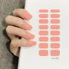 53 Colors Nail Polish Stickers Pure Strips Waterproof Adhesive Nail Full Sticker Environmental Protection DIY Nai Stickers