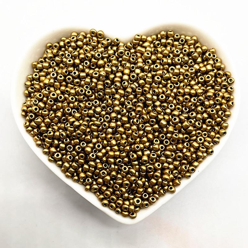 15g 4mm Effect of The Lacquer That Bake Charm Czech Glass Seed Beads DIY Bracelet Beads for Jewelry Making Accessories