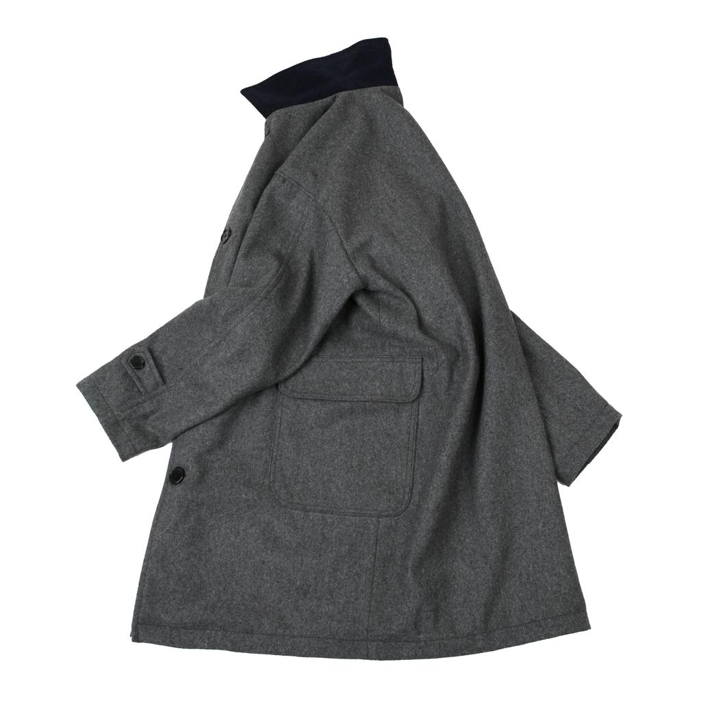 Swellmob Swellmob Wool Melton Coat -Grey-