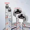 High Quality G1/2 Caliber Hoses Length Faucet Hoses Cold Hot Mixer Faucet Stainless Steel Water Inlet Pipe 60cm/80cm