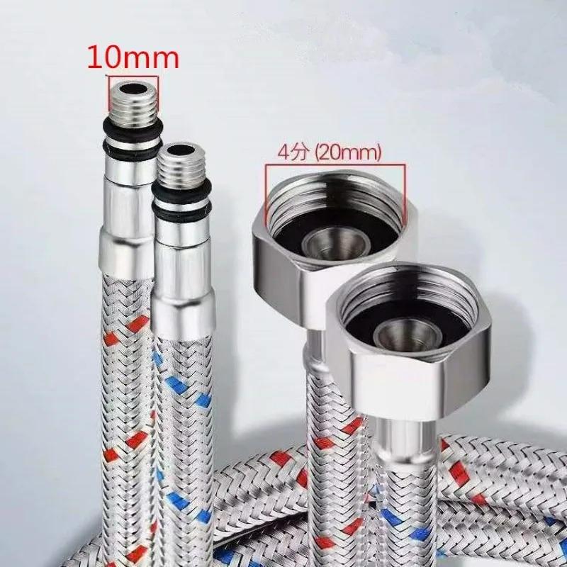 High Quality G1/2 Caliber Hoses Length Faucet Hoses Cold Hot Mixer Faucet Stainless Steel Water Inlet Pipe 60cm/80cm