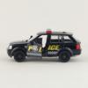 1/36 Scale Land Rover Range Rover Police SUV Vehicle Toy Car Alloy Diecast Car Model Toy with Pull Back for Children Gifts Toy Collection