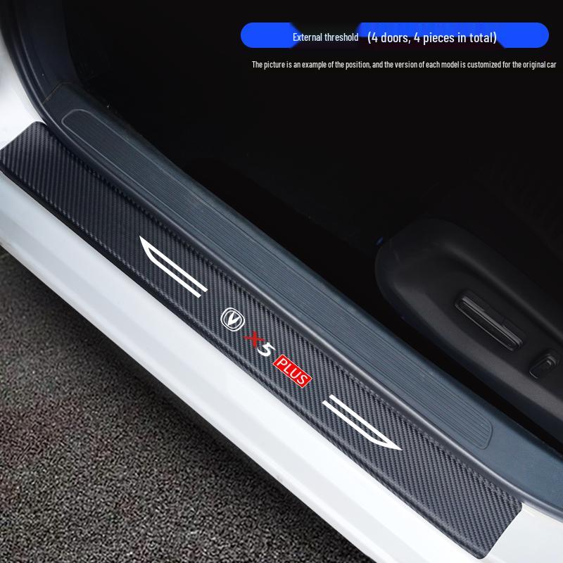 2024 Changan X5 PLUS Interior Accessories: Door Sill Protector Stickers & Decorative Enhancements