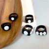 2026 Vintage Wide Large Chunky Rings for Women Crystal Resin Autumn Winter Geometric Irregular Stacking Wear Jewelry New Rings