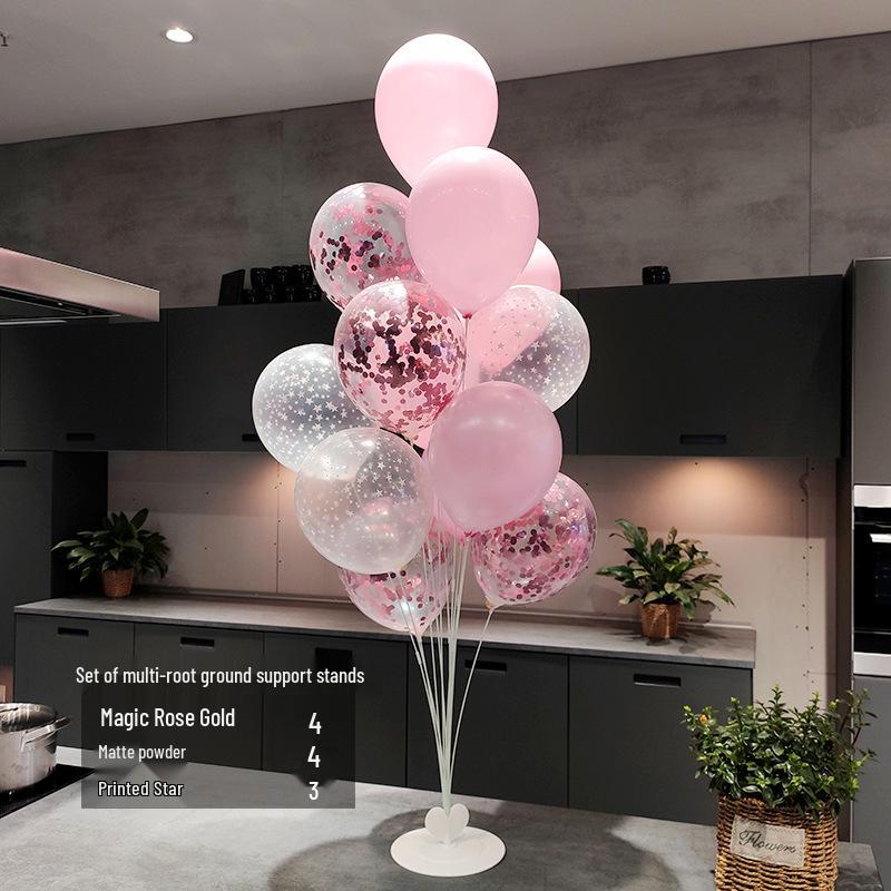 Floating Balloon Stand for Weddings and Birthdays: Room Decoration and Party Pillar.