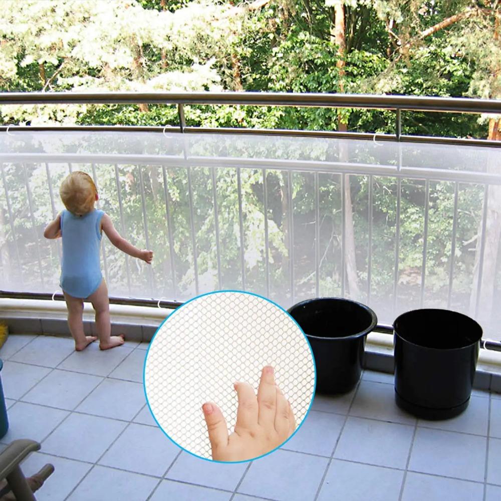 2M/3M Children Safety Protective Net Multipurpose Anti Fall Isolation Fence  for Animal Enclosures
