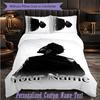 Personalized 3Pcs Bedding SetThe Weeknd Custom Text Duvet Cover Pillowcase Set Bedroom Gift