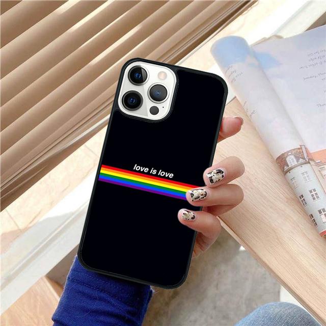 Lesbian LGBT Rainbow Pride Coque Shell For iPhone 17 Air 15 16 14 13 12 Pro Max 11 Pro Max Plus Phone Case Cover