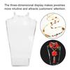 Halskette Ohrring Halter Mannequin Kopf Büste Stand Modell Shop Schmuck Display Rack