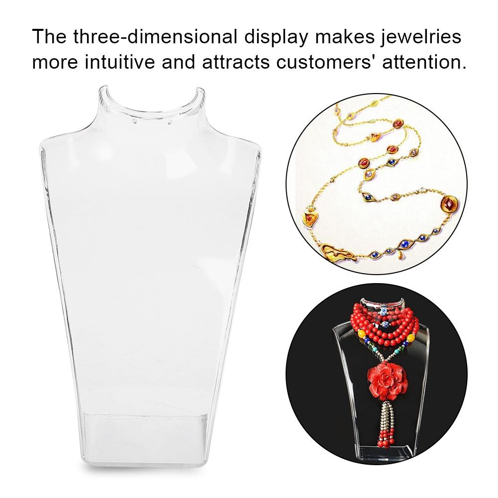 Halskette Ohrring Halter Mannequin Kopf Büste Stand Modell Shop Schmuck Display Rack