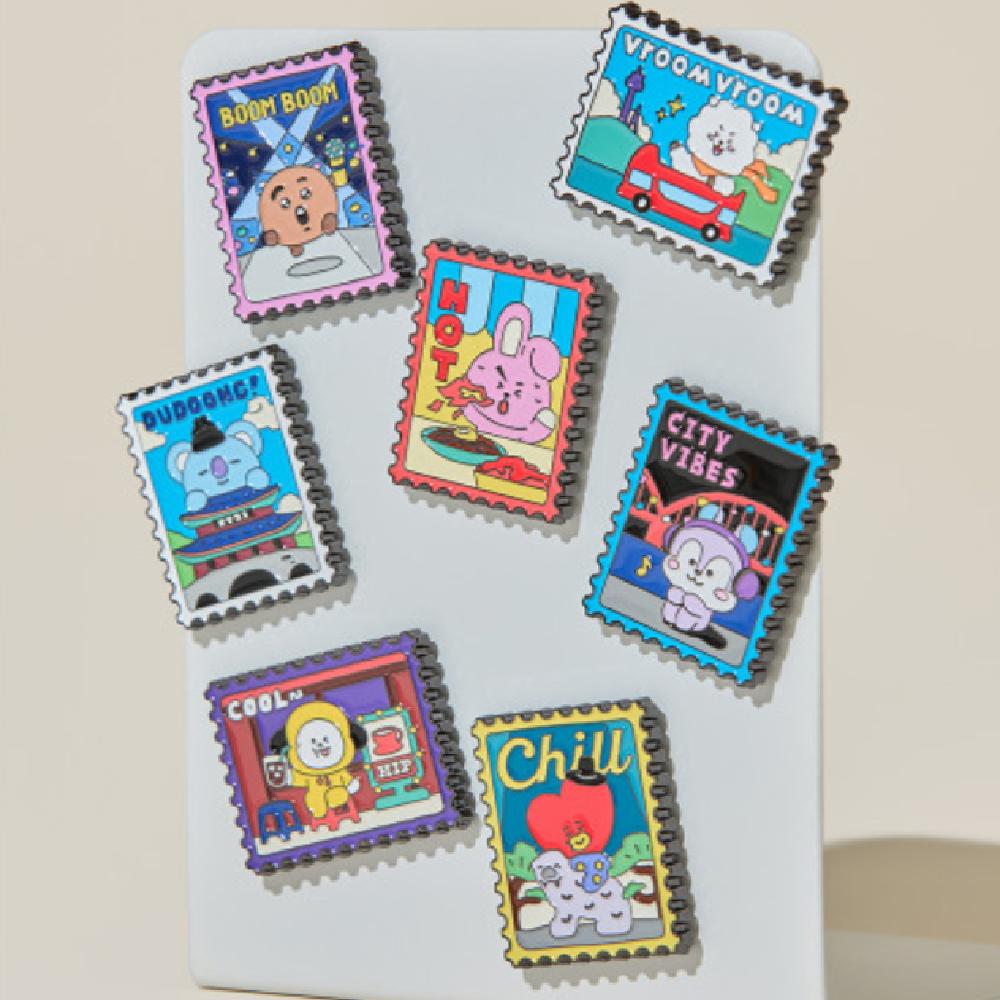 BT21 SEOUL Edition Metal Magnet