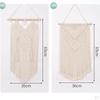 Beige Wall ing Tapestry, Bohemian Macrame Tassel Decoration Woven Tapestry Party Background