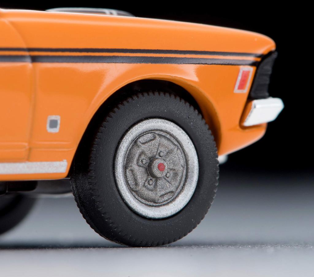 Tomica Limited Vintage Neo Scale Mitsubishi Colt Galant GTO MR 1970 Orange Finished Model 1/64 LV-N204a