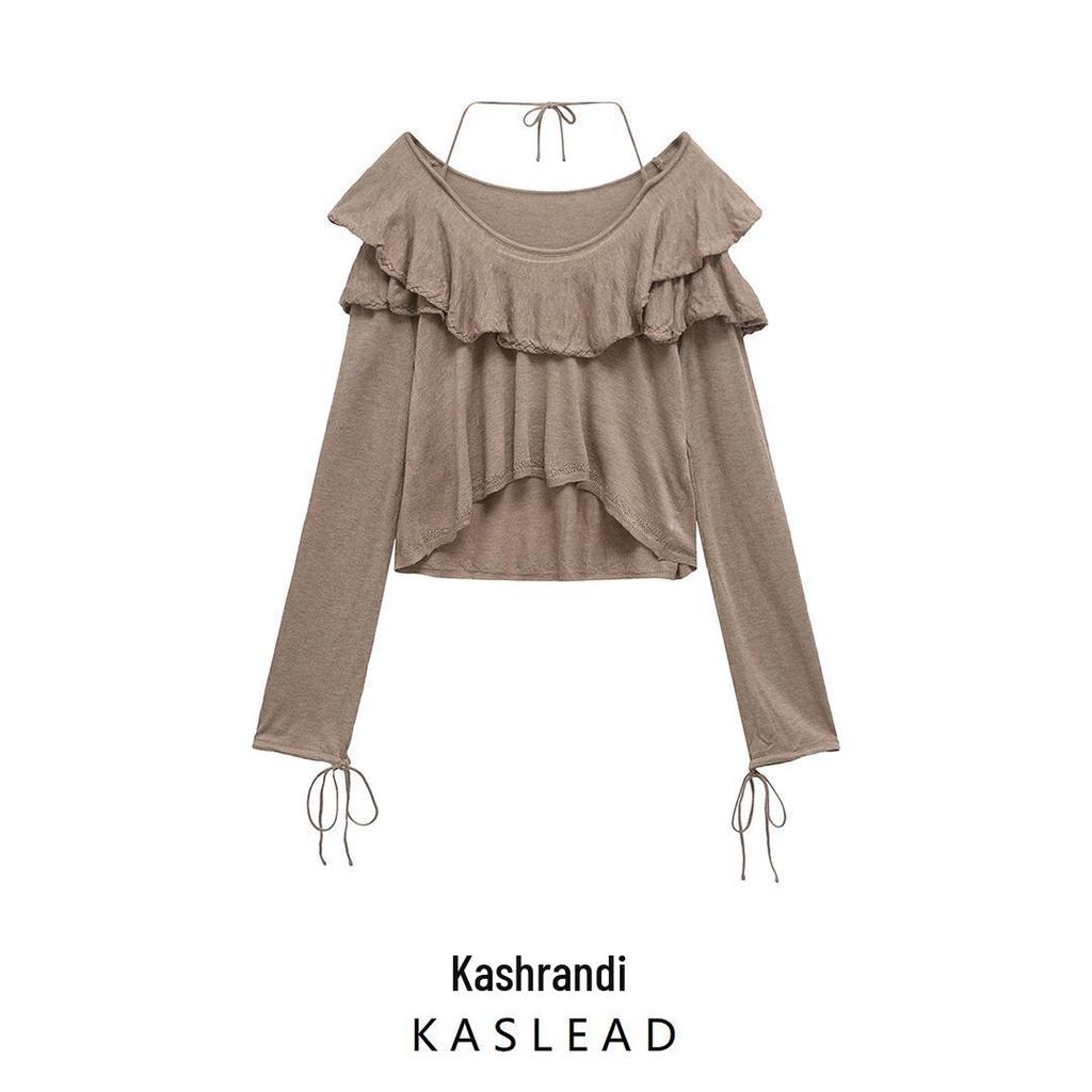 2025 Spring Women's European & American Style Layered Knitted Sweater