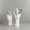 Character Palm Crafts Decoration Desk Decoration Abstract Character Sculpture Room Aesthetic Decoration