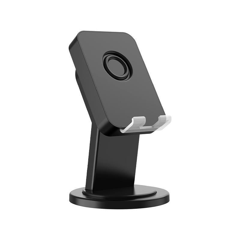 

360° Dual-Mode Bluetooth Speaker with Desktop Phone Holder and High-Quality Sound Bluetooth Induction Dual-Mode чорний