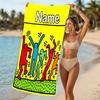 Customizable Personalized Beach Towels Untitled Dance Themed designs.Suitable for the Beach, Yoga, Sports;ideal As Beach Accessories