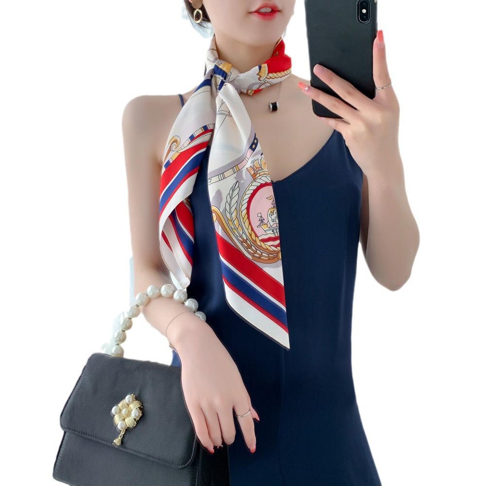 90 * 90 cm Vier Jahreszeiten verfügbar Neues großes quadratisches Handtuch-Stirnband Atmungsaktives schweißabsorbierendes Sonnenschutzmittel Einfacher Schal Professioneller Schal