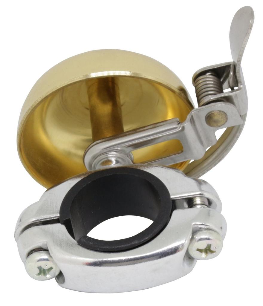 Ogi Kogyo Made In Japan Bicycle Hibiki Bell Clamp Brass Gold