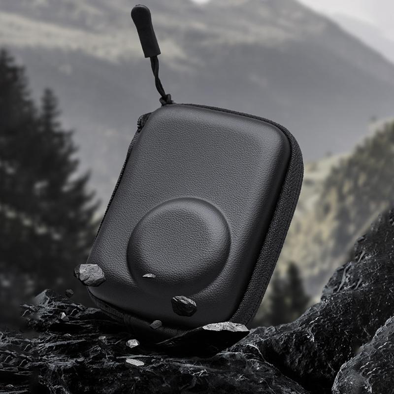 Carrying Case For Dji Osmo Action 6 Small Storage Bag Pu Hard Travel Protector Case Protective Accessories