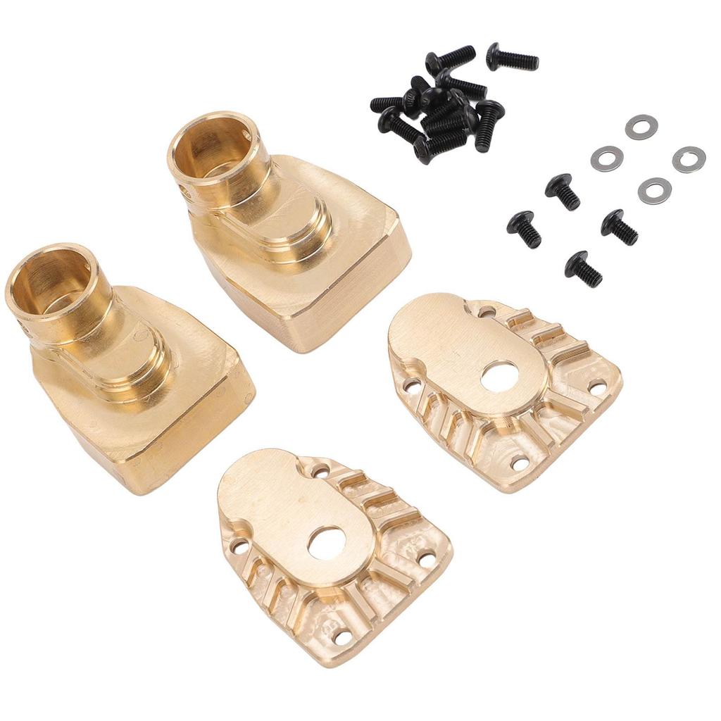 1 Pair RC Rear Axle Seat Fit for AXIAL AXP8 Gilamon 1 8 Car Replacement Set Brass