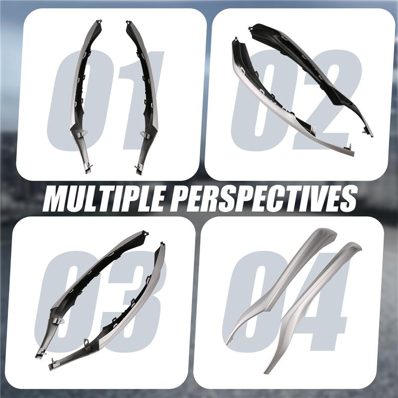 

Front Bumper Spoiler 53124-06250 53123-06150 For Toyota Camry SE XSE 2025-2025 Bumper Lower Molding Trim