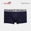 Cmierf Kuect Men's Seamless Breathable Antibacterial Boxer Briefs 3-Pack