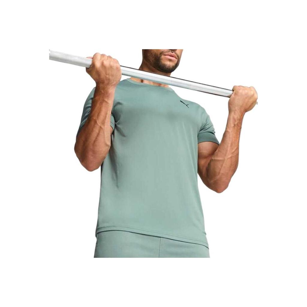 New PUMA T Shirts Men's Green 30 527344-30