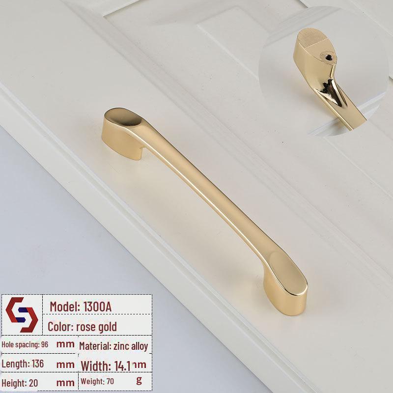 

Ручка для ящика и дверцы шкафа в скандинавском стиле Gold Nordic