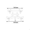Aluminum Front and Rear Guards for 1:12 RC Crawler Models