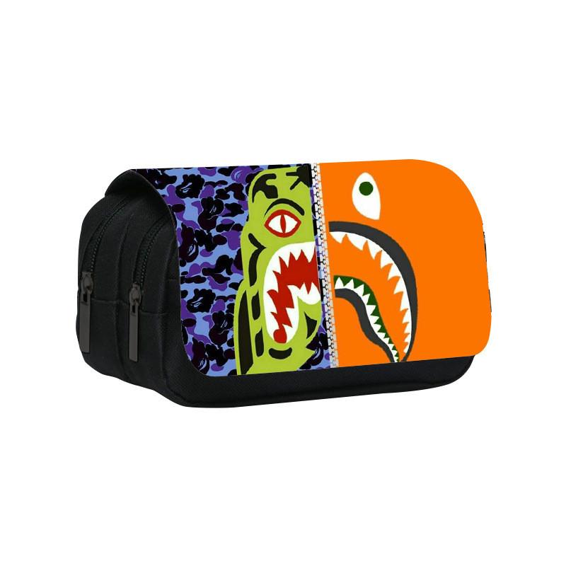 Sprayground Printed Student Single Double Lightweight Stationery Storage Bag For School And Home